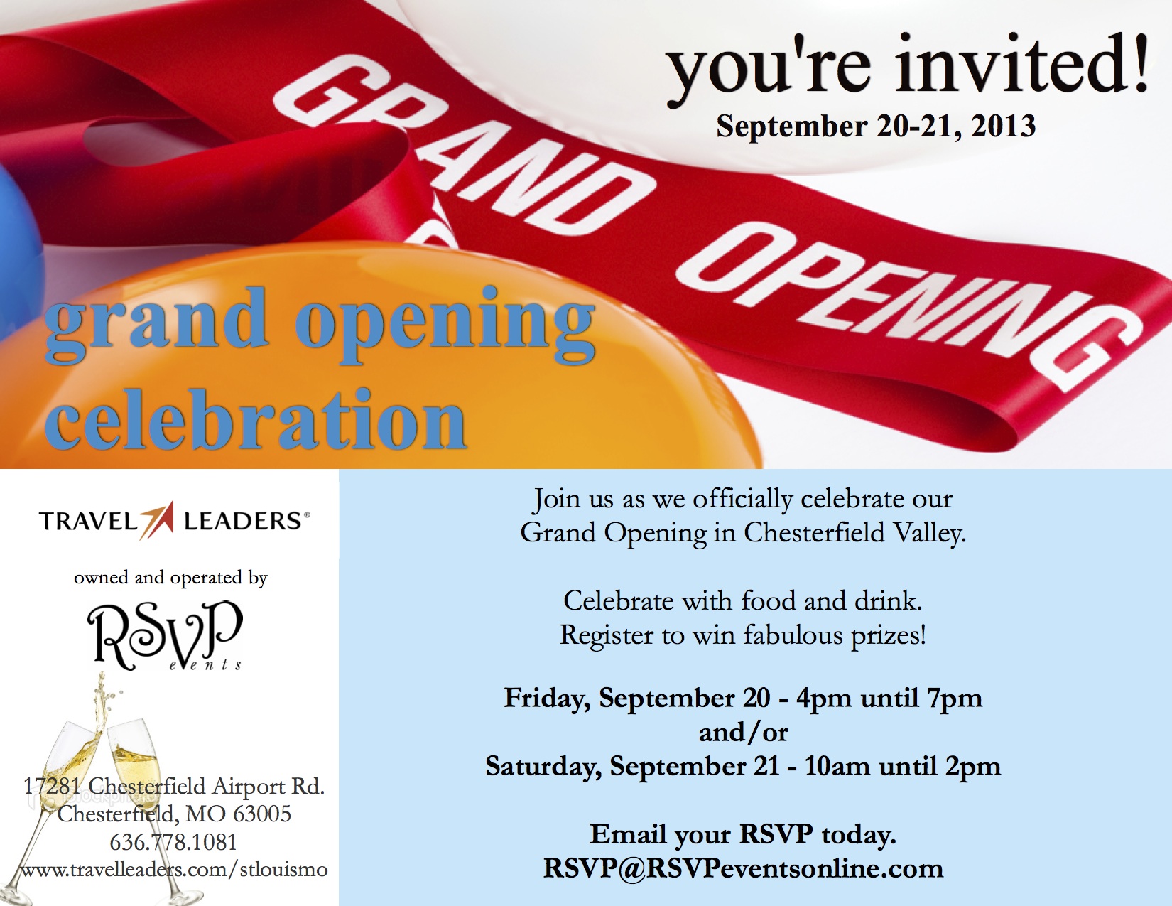 flyer grand opening